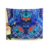 Cosmic Bear Mandala Tie-Dye Wall Tapestry | JamminOn