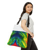 Rainbow Heart Tie-Dye Tote Bag | JamminOn