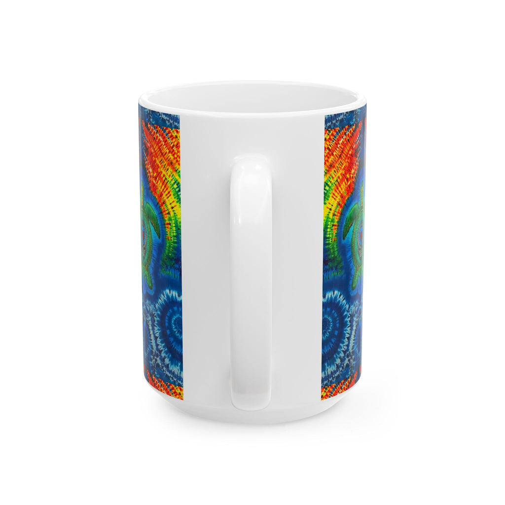 Honu the Hawaiian Sea Turtle Tie-Dye Ceramic Mug | JamminOn