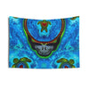 Peace Sign Fire Tie-Dye Wall Tapestry | JamminOn