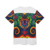 Dancing Bear Rainbow Hearts Tie-Dye AOP Shirt - JamminOn