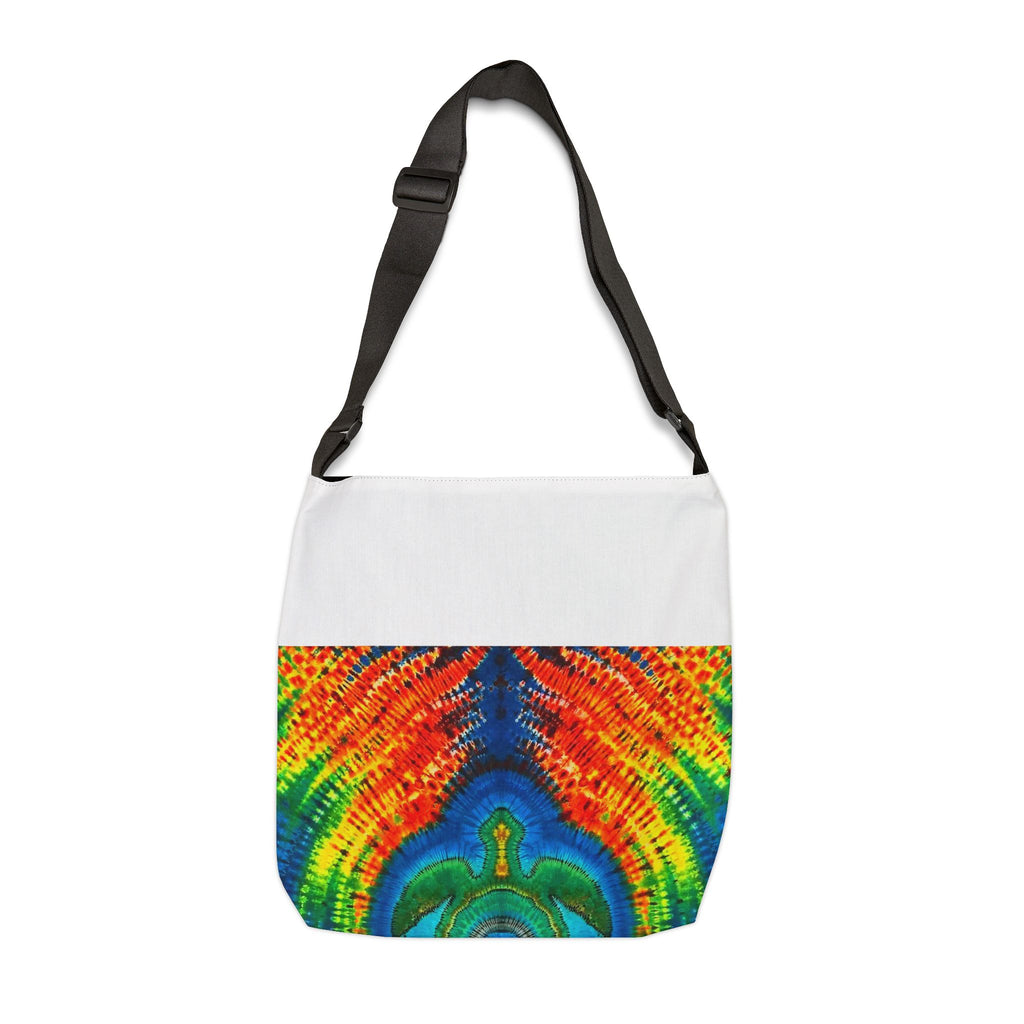 Rainbow Arch Sea Turtle Tie-Dye Tote Bag | JamminOn