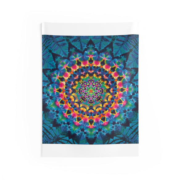 Galaxy Kaleidoscope Mandala Tie-Dye Tapestry | JamminOn
