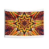 Solar Flare Star Mandala Tie-Dye Tapestry | JamminOn