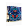 Cosmic Bear Mandala Tie-Dye Wall Art Canvas Print | JamminOn