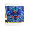 Cosmic Bear Mandala Tie-Dye Wall Tapestry | JamminOn