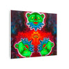 Triple Dancing Bears Tie-Dye Canvas Print | JamminOn