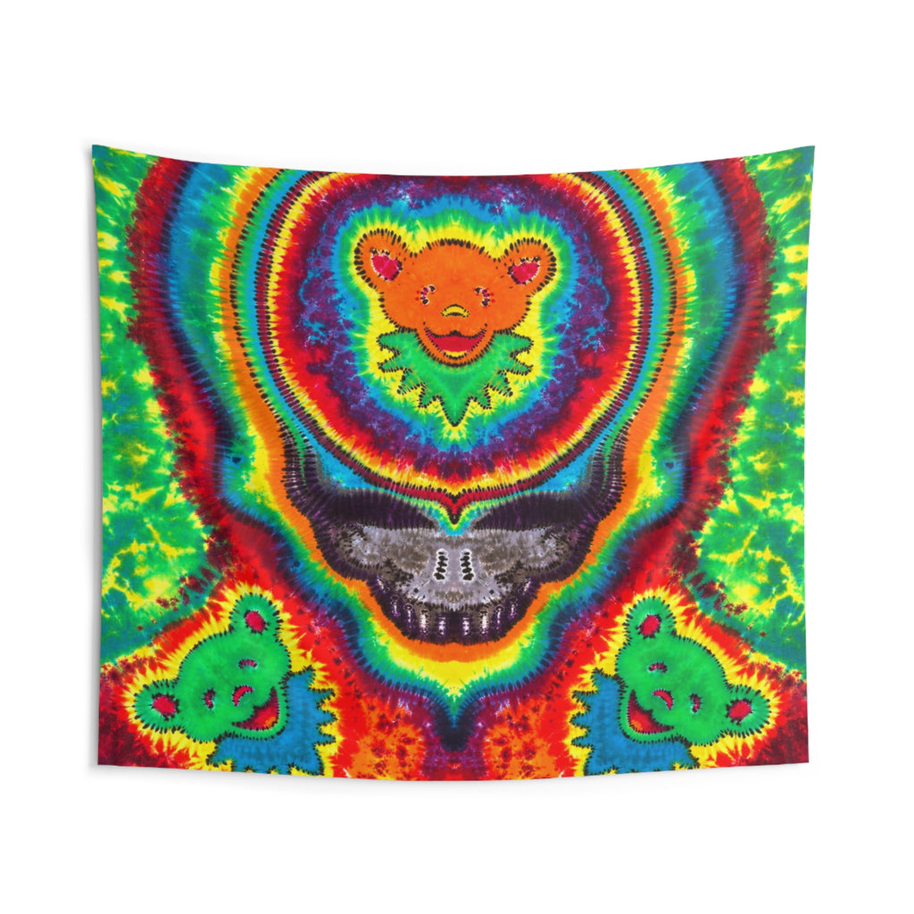 Steal Your Bears Tie-Dye Wall Tapestry | JamminOn
