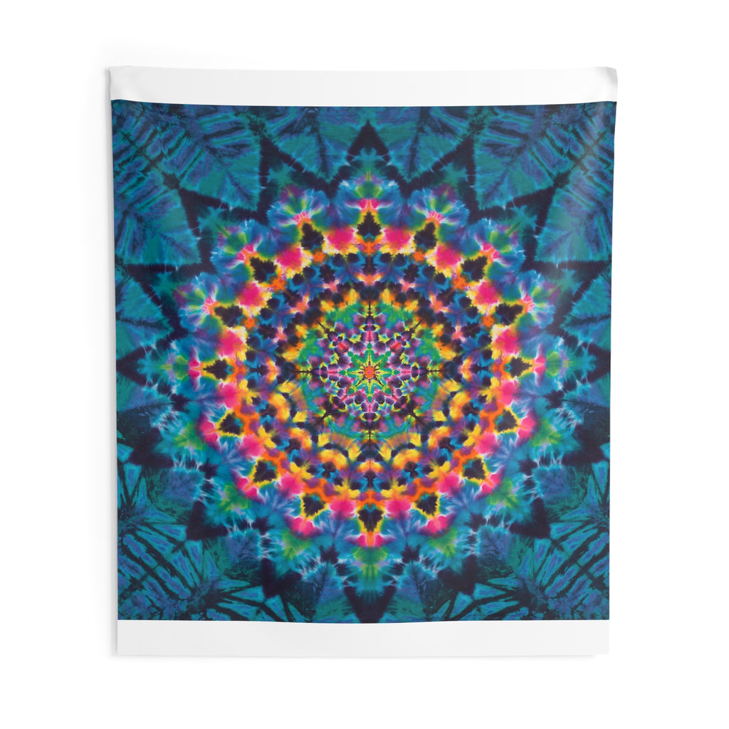 Galaxy Kaleidoscope Mandala Tie-Dye Tapestry | JamminOn