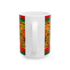 Rasta Lion Tie-Dye Ceramic Mug | JamminOn
