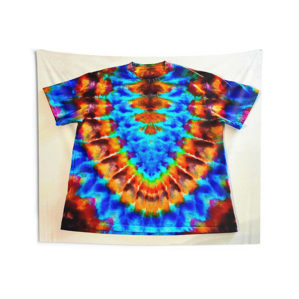 Ice Dye Abstract Tie-Dye Wall Tapestry | JamminOn