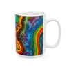 Bear and Mushroom Tie-Dye Ceramic Mug | JamminOn