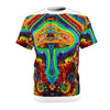Psychedelic Mushroom Spiral Tie-Dye AOP Shirt - JamminOn