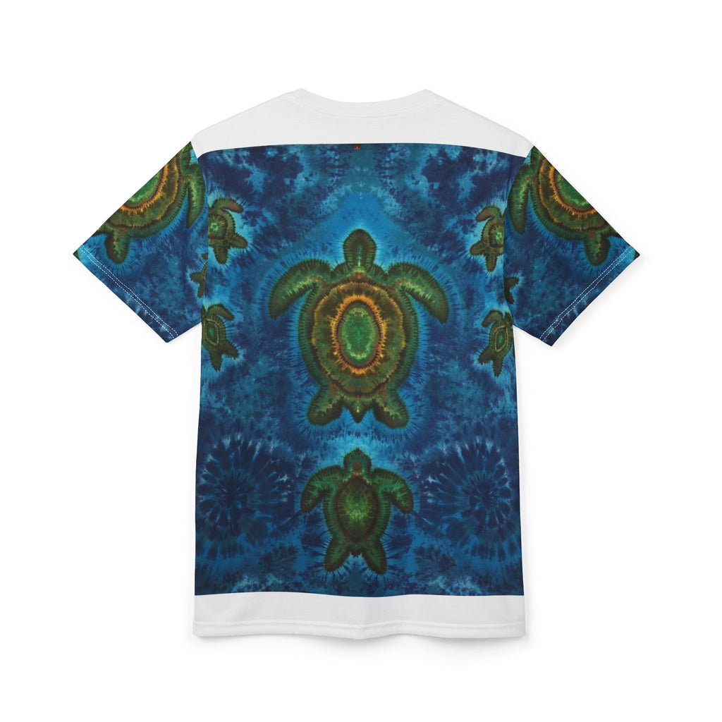 Sea Turtle Family Mandala Tie-Dye AOP Shirt - JamminOn