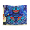 Cosmic Bear Mandala Tie-Dye Wall Tapestry | JamminOn