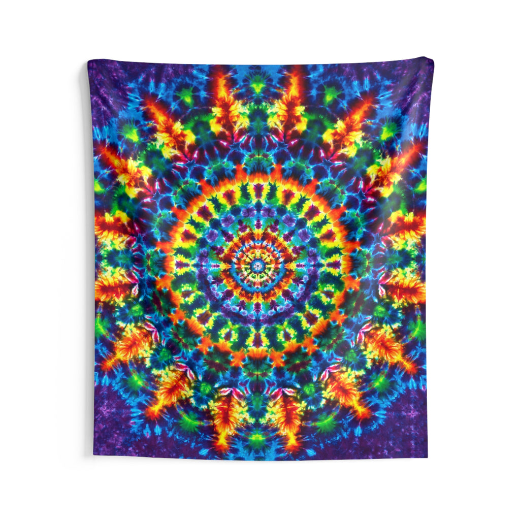 Million Mics Mandela Tie-Dye Wall Tapestry | JamminOn