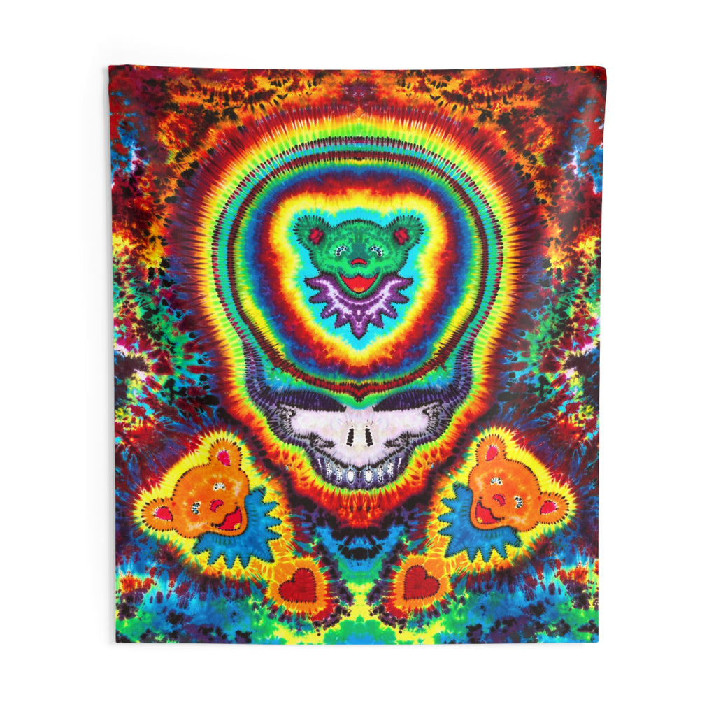 Jeremy's Bears Tie-Dye Wall Tapestry | JamminOn