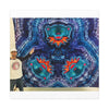 Cosmic Bear Mandala Tie-Dye Wall Art Canvas Print | JamminOn