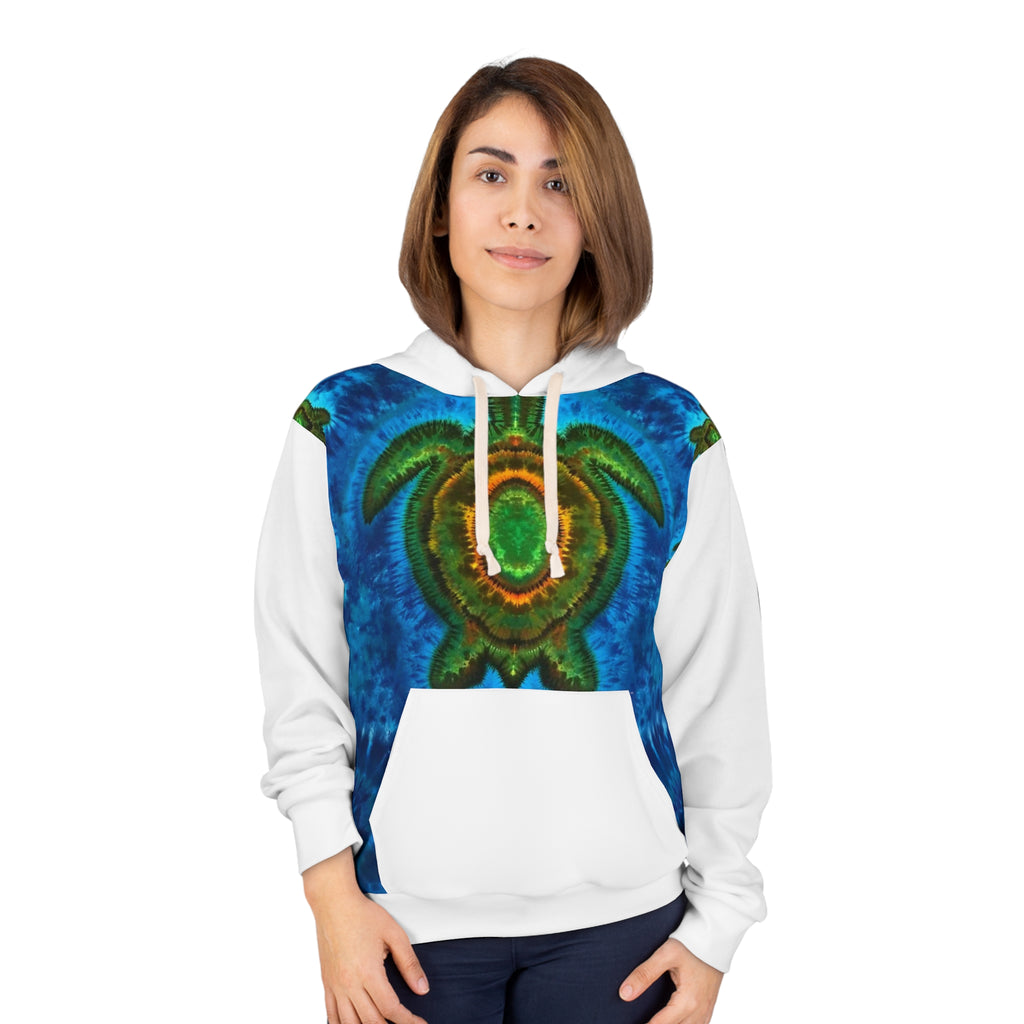 Sea Turtle Family Tie-Dye AOP Hoodie | JamminOn