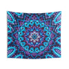 Azure Tie-Dye Psychedelic Wall Tapestry | JamminOn