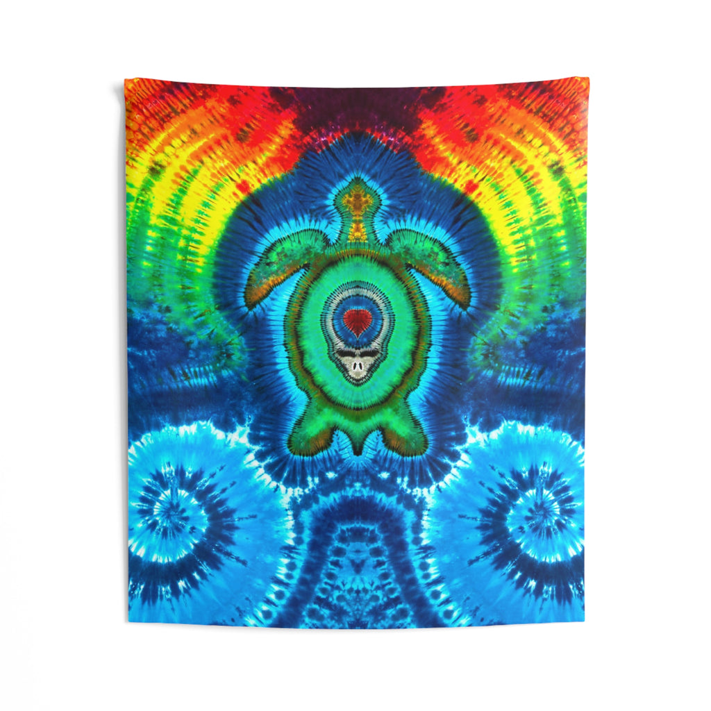 Hawaiian HONU Tie-Dye Wall Tapestry | JamminOn