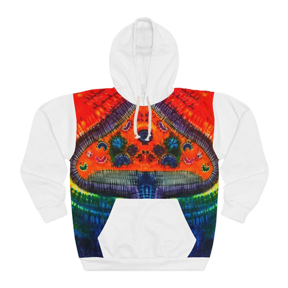 Psychedelic Mushroom Mandala Tie-Dye AOP Hoodie | JamminOn