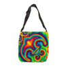 Om Symbol Rainbow Tie-Dye Tote Bag | JamminOn