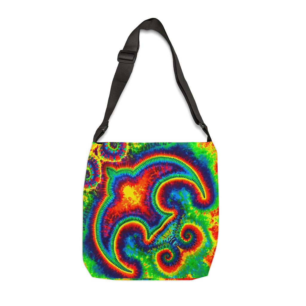 Om Symbol Rainbow Tie-Dye Tote Bag | JamminOn