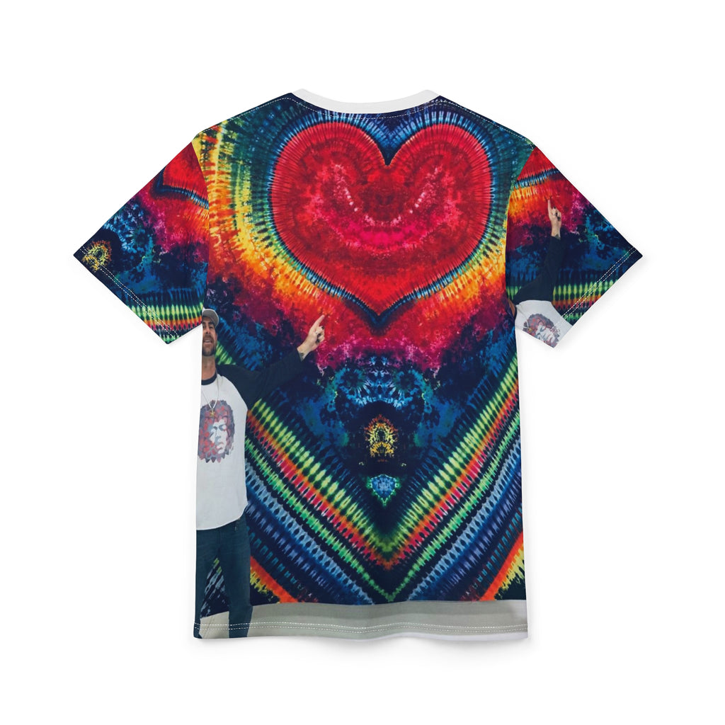 Rainbow Heart Tie-Dye AOP Shirt - JamminOn