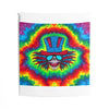 Top Hat Skull Starburst Tie-Dye Tapestry | JamminOn