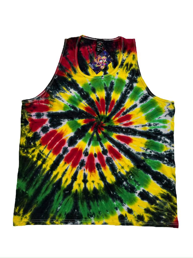 Rasta Spiral Tie - Dye XL