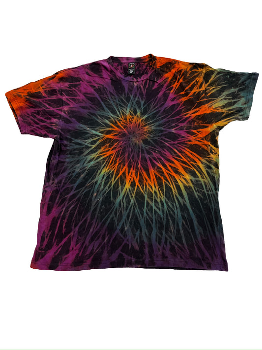 dark spiral Tie- Dye XL