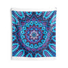 Azure Tie-Dye Psychedelic Wall Tapestry | JamminOn