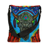 Buffalo Skull Tie-Dye Tote Bag | JamminOn