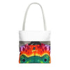 Rainbow Bear Full Spectrum Psychedelic Tie-Dye Tote Bag | JamminOn