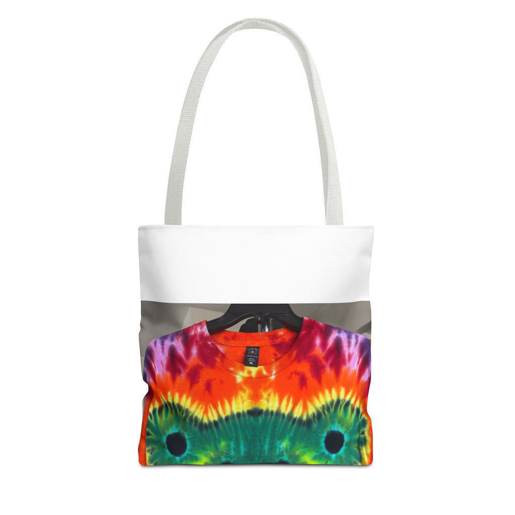 Rainbow Bear Full Spectrum Psychedelic Tie-Dye Tote Bag | JamminOn