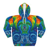 Aloha Honu Sea Turtle Tie-Dye AOP Hoodie | JamminOn