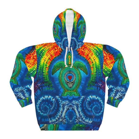 Aloha Honu Sea Turtle Tie-Dye AOP Hoodie | JamminOn