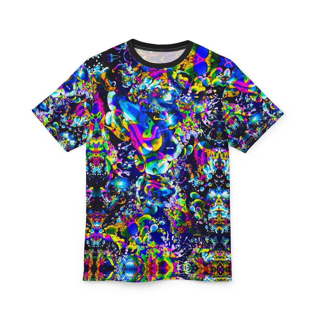 Rainbow Liquid Light All Over Print Shirt JamminOn