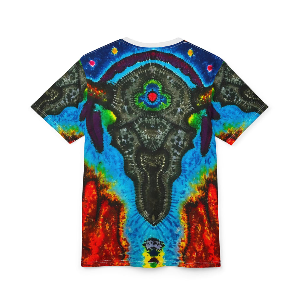 Buffalo Skull Tie-Dye AOP Shirt | JamminOn