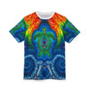 Rainbow Arch Sea Turtle Tie-Dye AOP Shirt | JamminOn