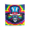 Electric Uncle Sam Psychedelic Tie-Dye Wall Tapestry | JamminOn
