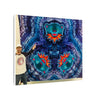 Cosmic Bear Mandala Tie-Dye Wall Art Canvas Print | JamminOn