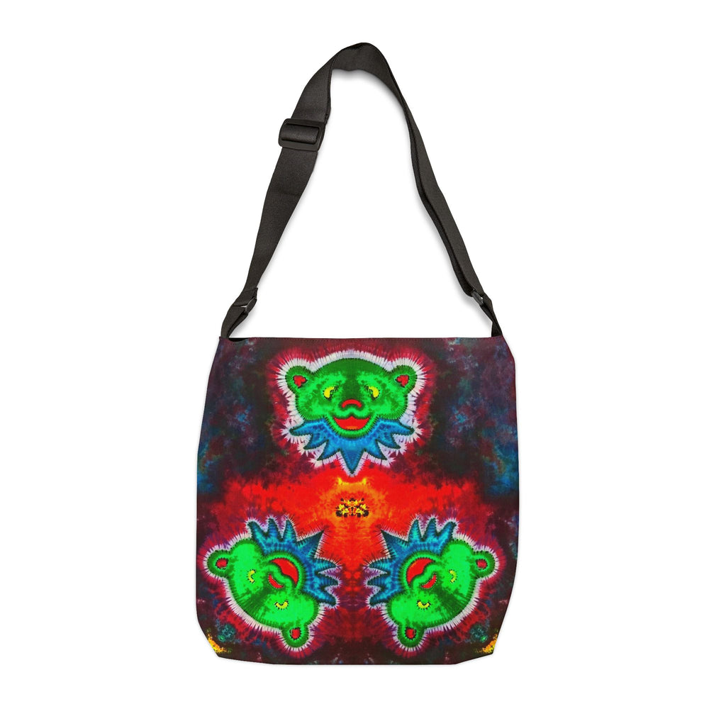 Triple Dancing Bears Tie-Dye Tote Bag | JamminOn