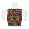 Abstract Mirror Mandala Tie-Dye AOP Hoodie | JamminOn
