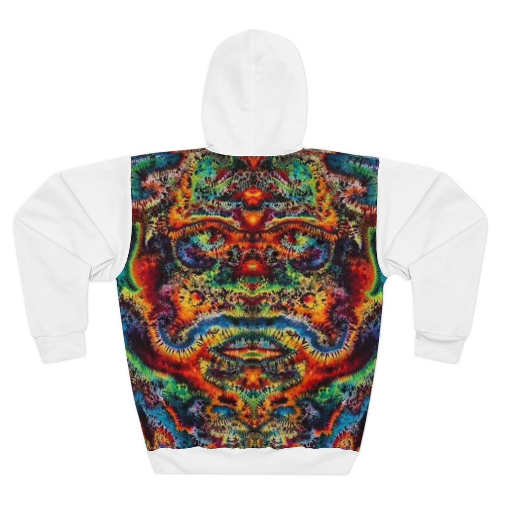 Abstract Mirror Mandala Tie-Dye AOP Hoodie | JamminOn