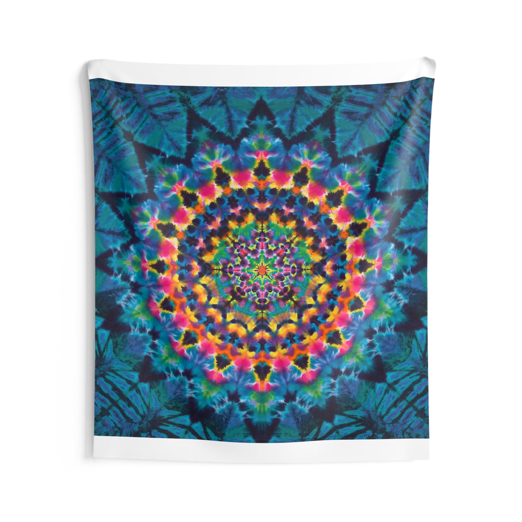 Galaxy Kaleidoscope Mandala Tie-Dye Tapestry | JamminOn