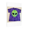 Alien Starburst Tie-Dye Wall Art Canvas Print | JamminOn