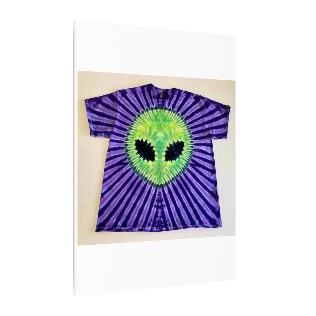 Alien Starburst Tie-Dye Wall Art Canvas Print | JamminOn