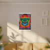 Rainbow Bear Full Spectrum Tie-Dye Wall Art Canvas Print | JamminOn